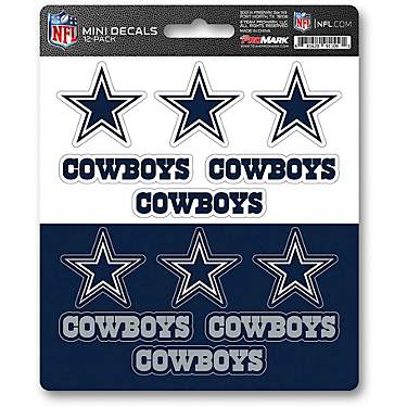 Team ProMark Dallas Cowboys Mini Decals 12-Pack                                                                                 