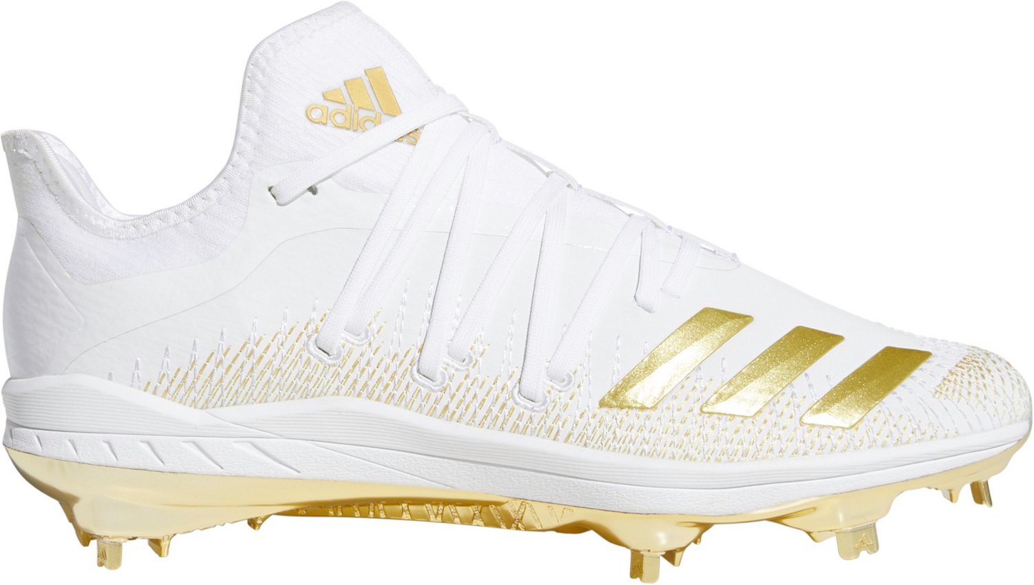 all white adidas baseball cleats