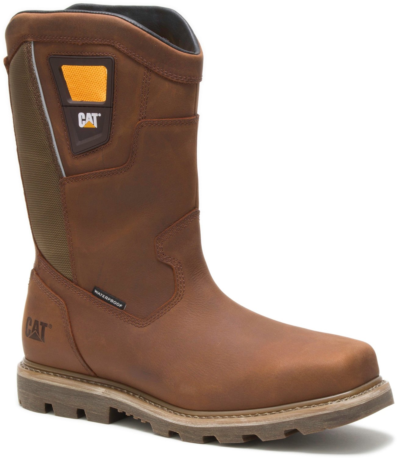 cat steel toe waterproof boots
