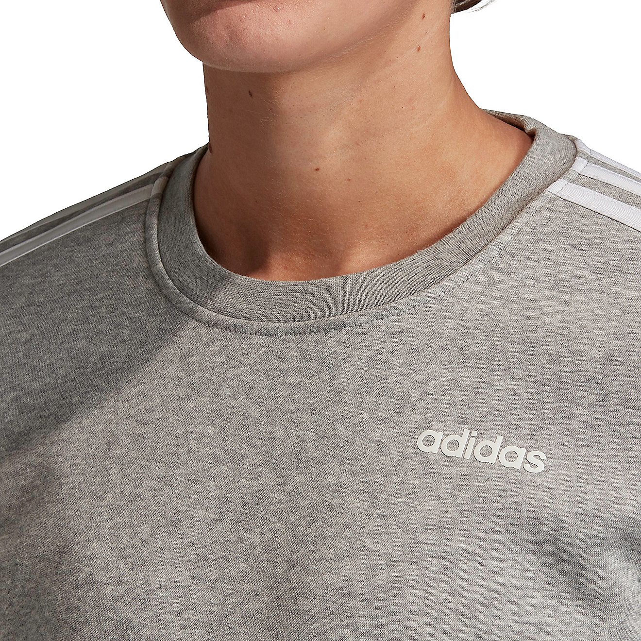 adidas Women's Essentials 3-Stripes Sweatshirt                                                                                   - view number 6