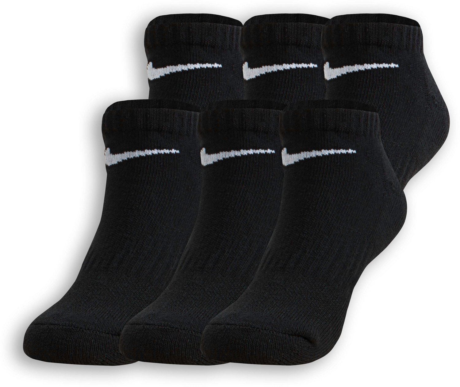 Nike Kids' Dri-FIT Performance Low Cut Socks 6 Pack | Academy