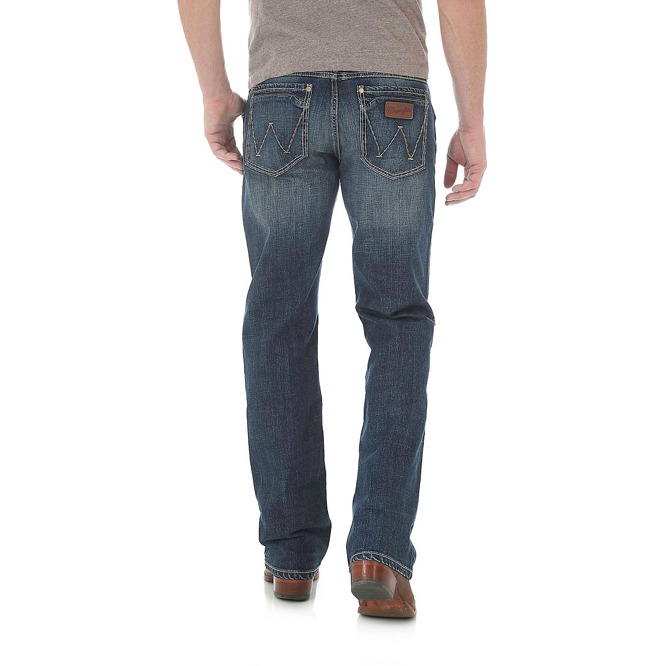 Wrangler Men's Retro Slim Boot Cut Jeans                                                                                         - view number 2