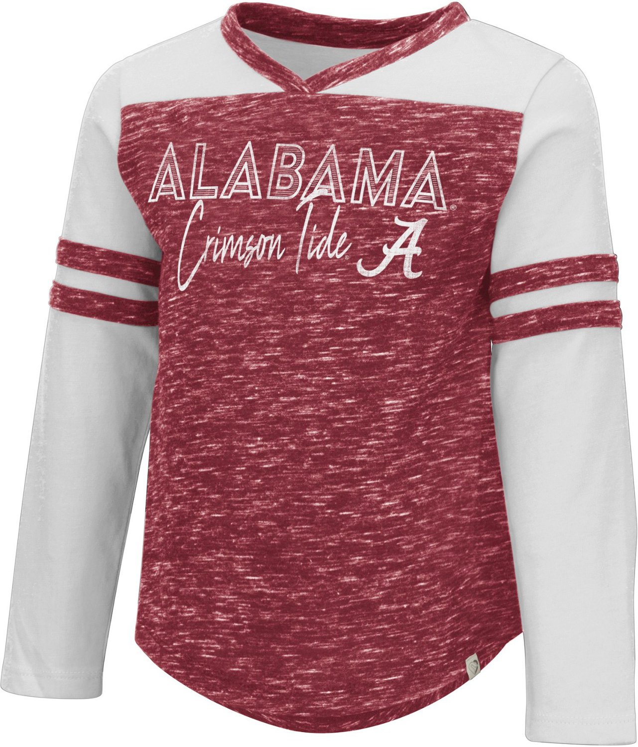 Colosseum Athletics Toddler Girls University Of Alabama Pipsqueak Long Sleeve T Shirt