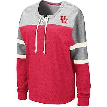 University Of Houston Athletics >> Colosseum Athletics Women S University Of Houston Manolo Lace Up Pullover T Shirt University Of Houston Athletics >> Colosseum Athletics Women S University Of Houston Manolo Lace Up Pullover T Shirt