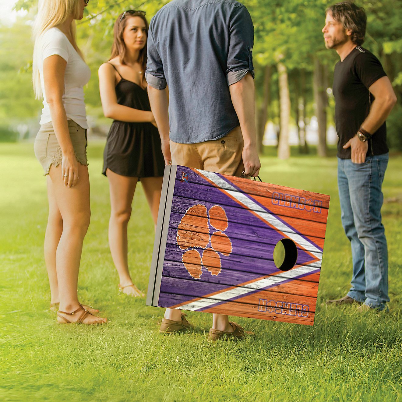 Victory Tailgate Clemson University Bean Bag Toss Game                                                                           - view number 5