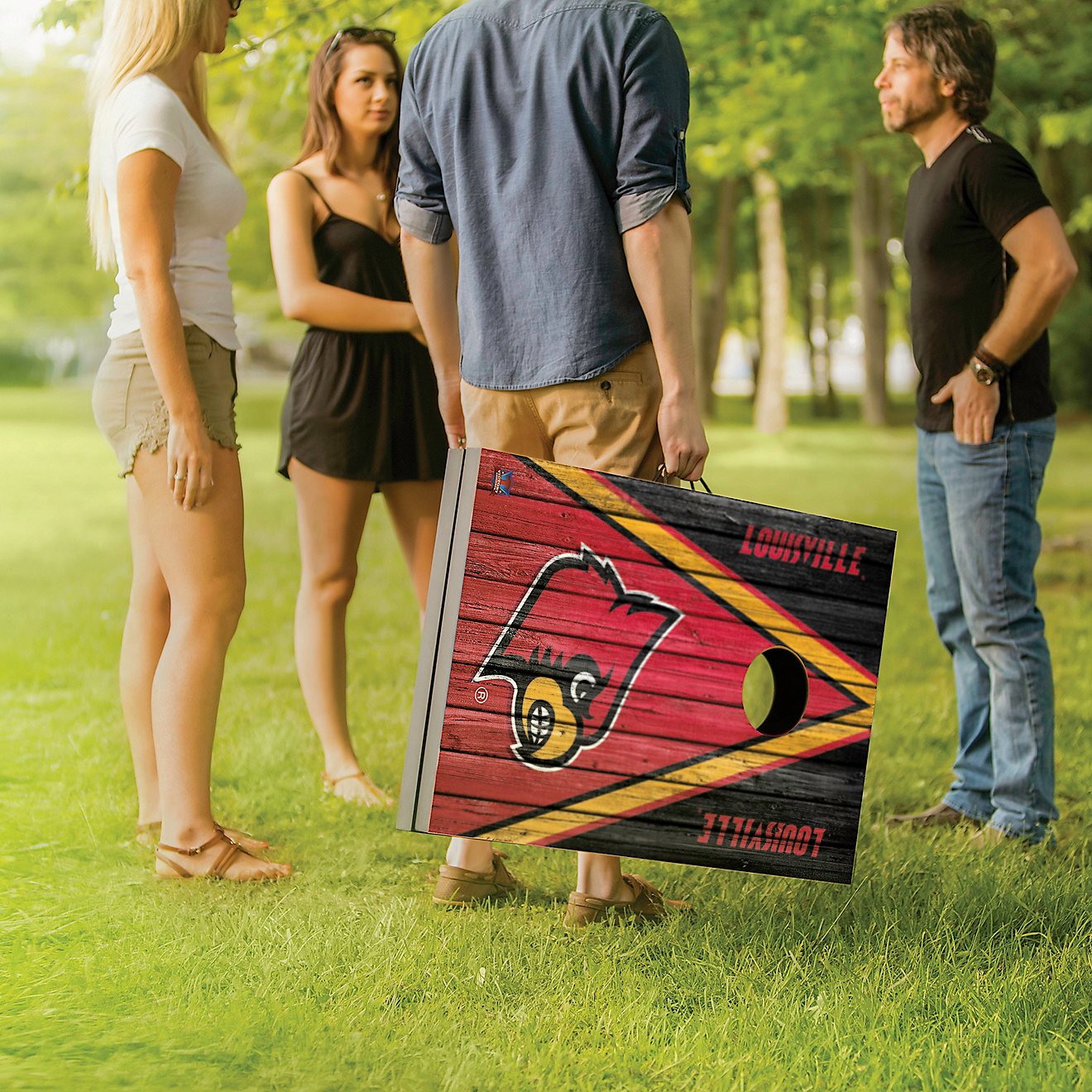Victory Tailgate University of Louisville Bean Bag Toss Game                                                                     - view number 5