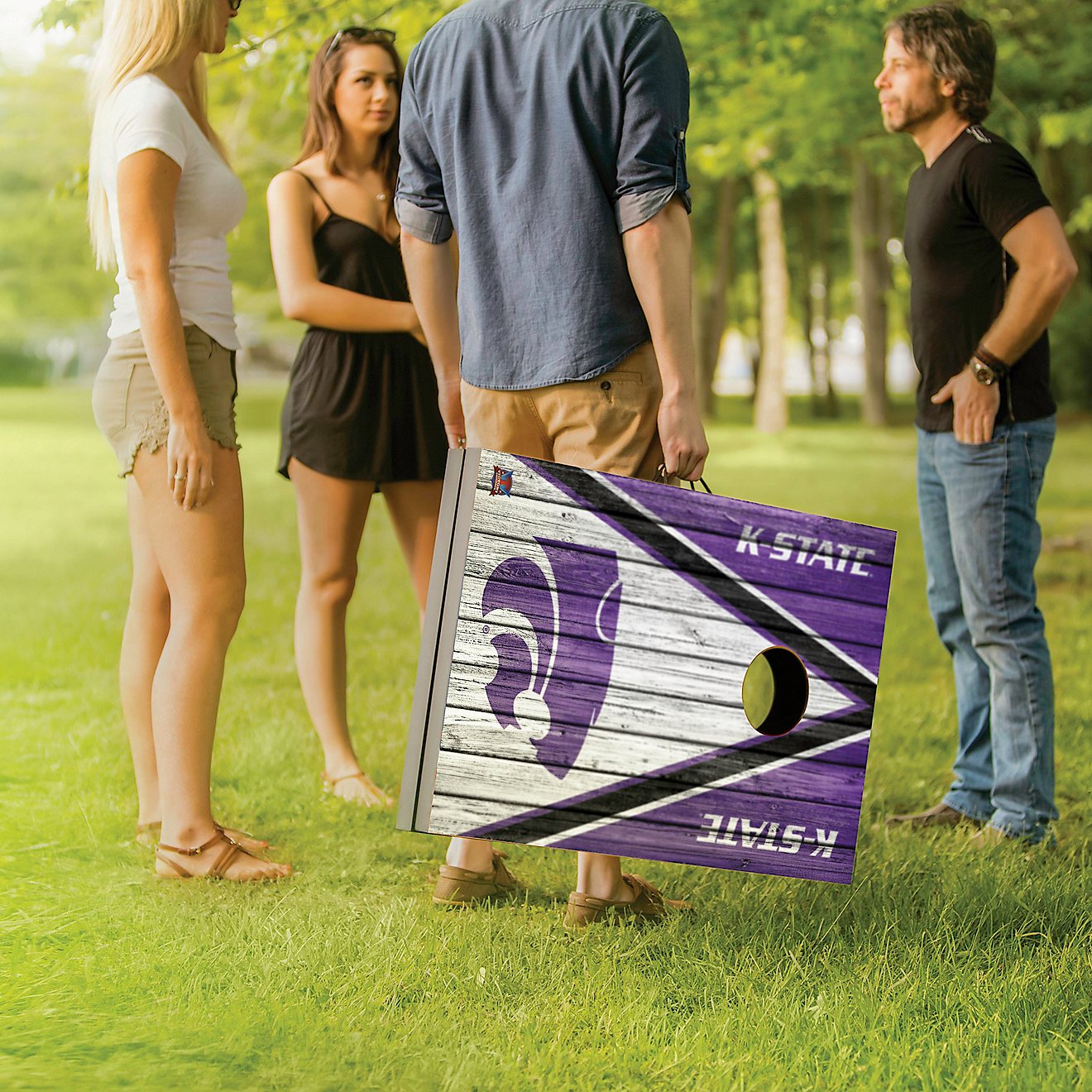 Victory Tailgate Kansas State University Bean Bag Toss Game                                                                      - view number 5
