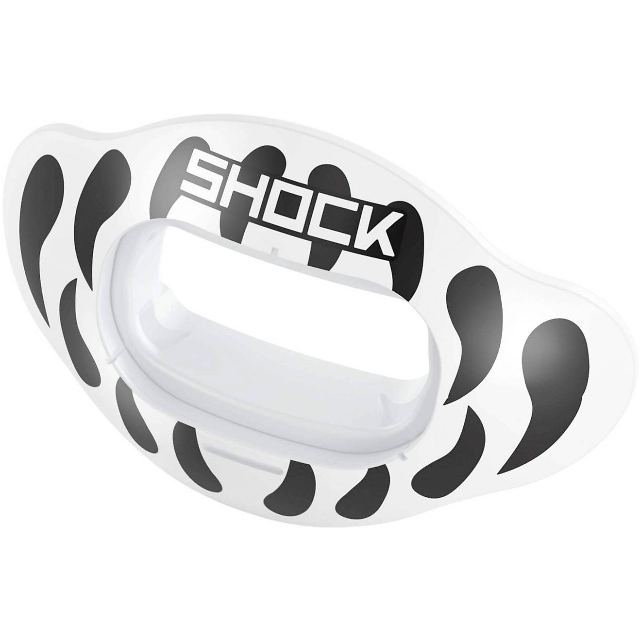 Shock Doctor Adult Interchangeable Lip Guard Printed Fangs Shield                                                                - view number 1