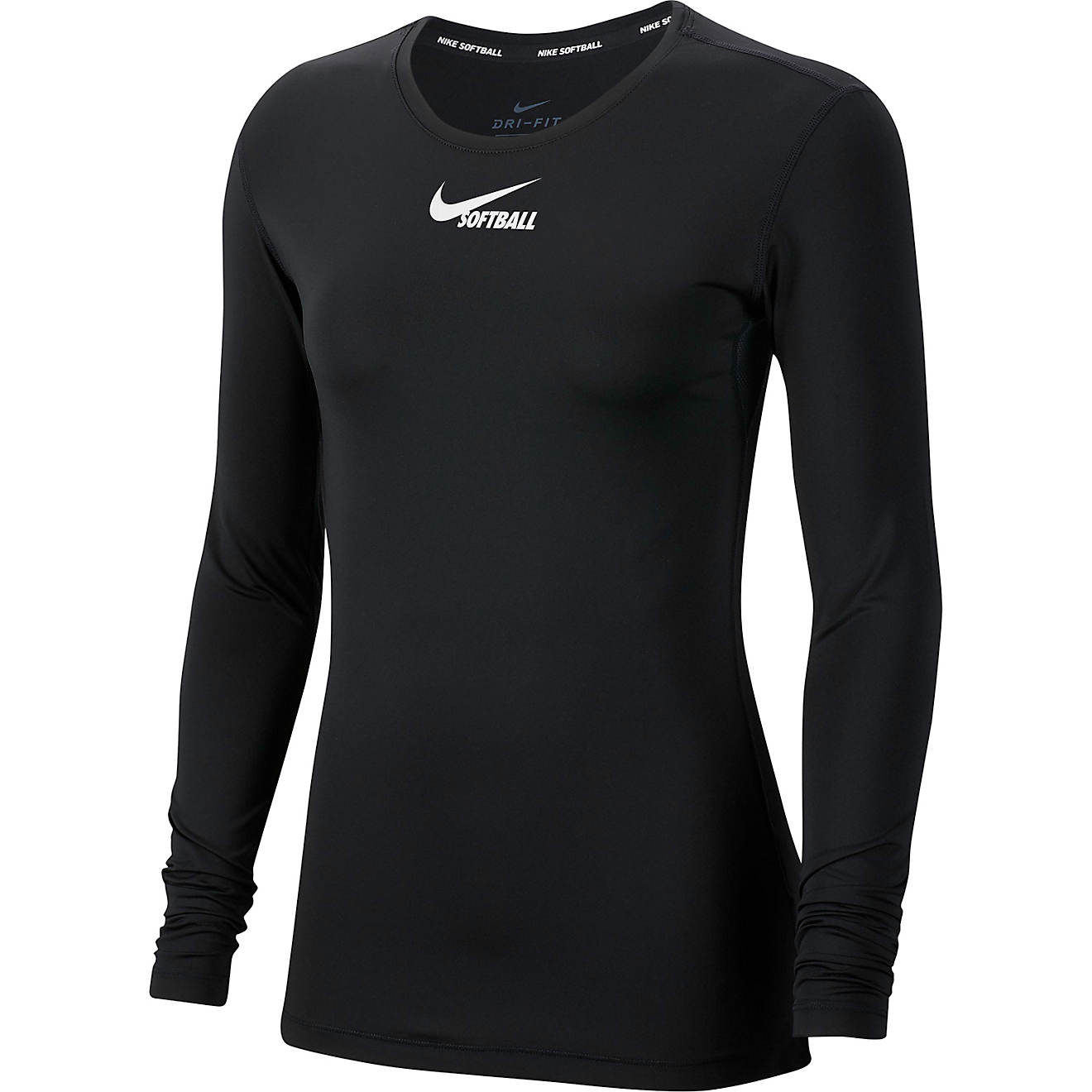 Nike Women's Dri-FIT Players Long Sleeve Softball T-shirt                                                                        - view number 1