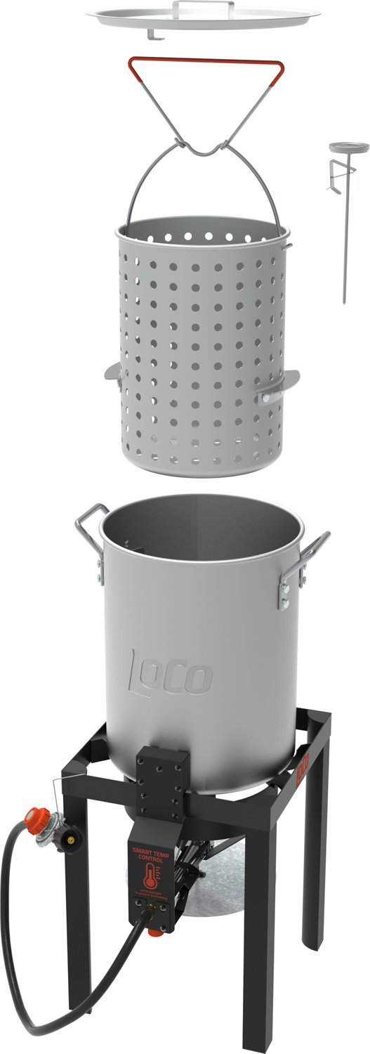 Loco Cookers 36 qt ExtraLarge Turkey Fryer Academy