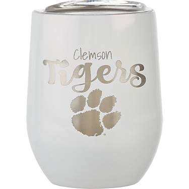 Great American Products Clemson University The Opal Vacuum Insulated 12 oz Wine Tumbler                                         