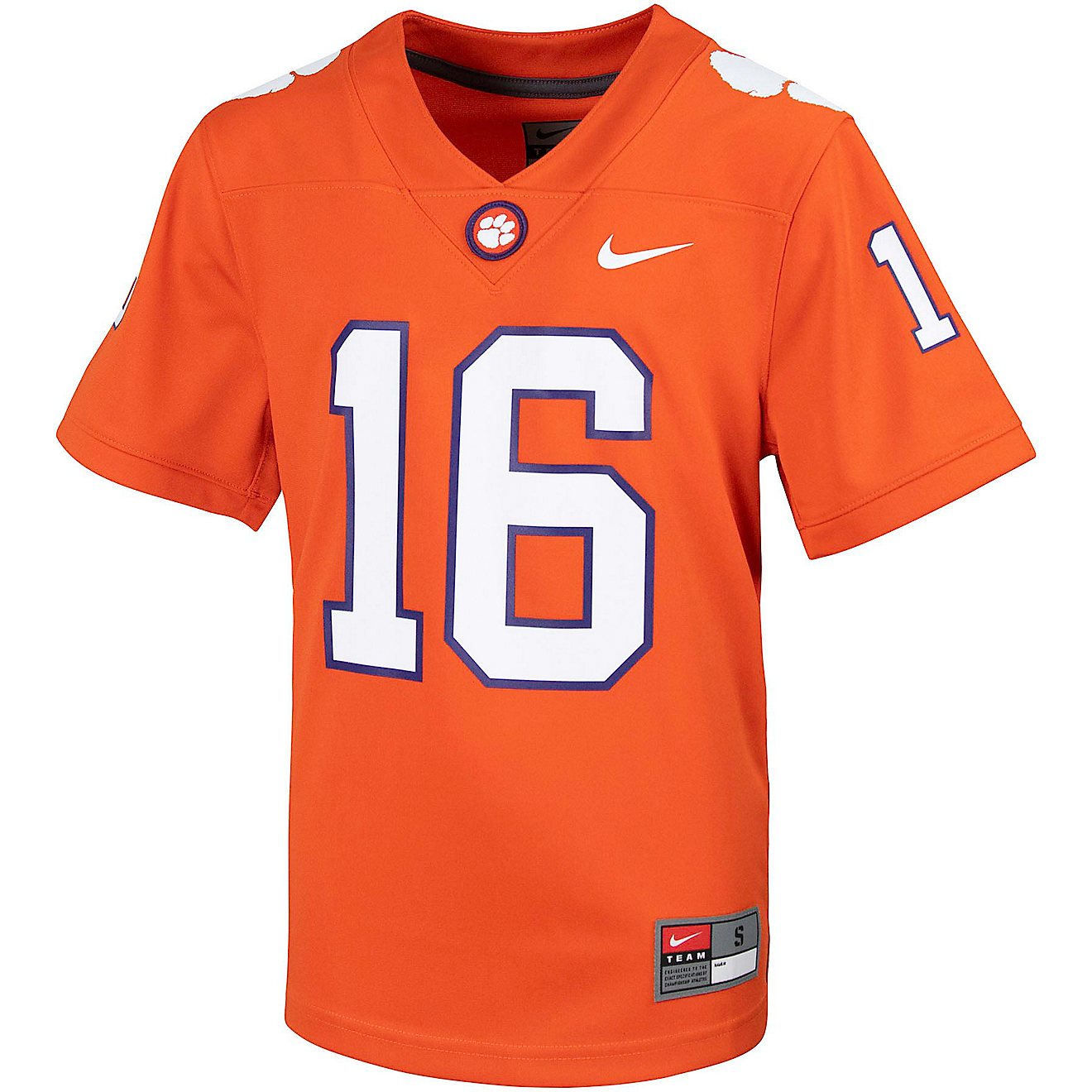 Nike Boys' Clemson University Young Athletes Replica Football Jersey                                                             - view number 1