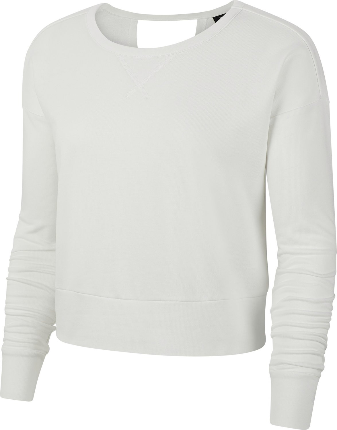 nike women's yoga long sleeve shirt