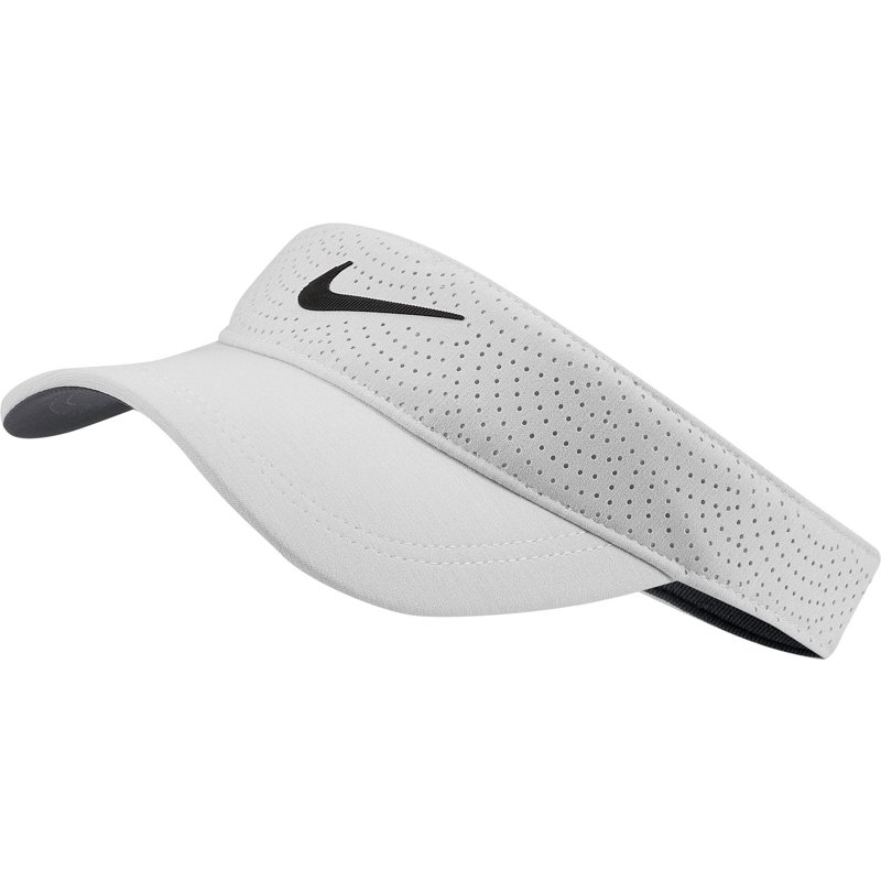 Nike Women's AeroBill Golf Visor White/Anthracite/Black - Women's Athletic  Hats And Accessories at Academy Sports | IBT Shop
