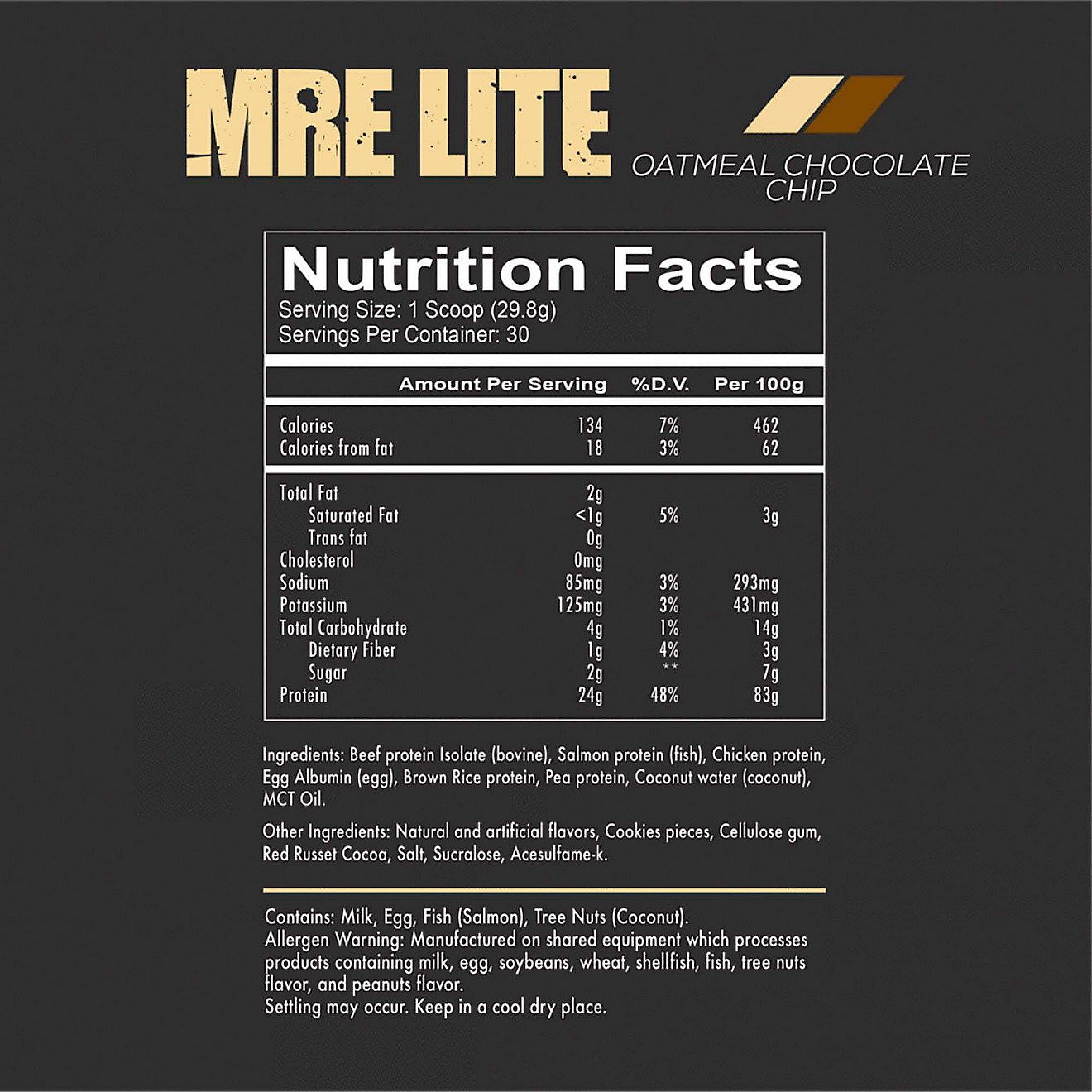 Redcon1 MRE Lite Protein Powder                                                                                                  - view number 2