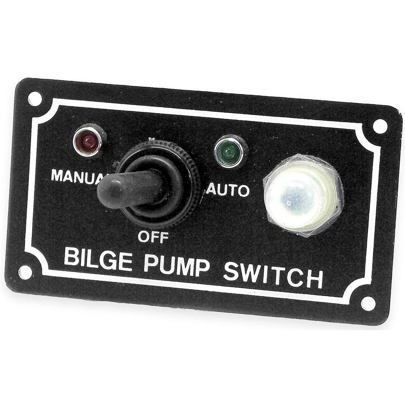 Shoreline Marine 3-Way Panel Bilge Pump Switch                                                                                   - view number 1
