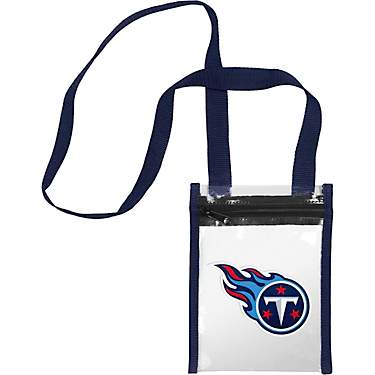 Forever Collectibles Tennessee Titans Clear Crossbody Tote Bag                                                                  