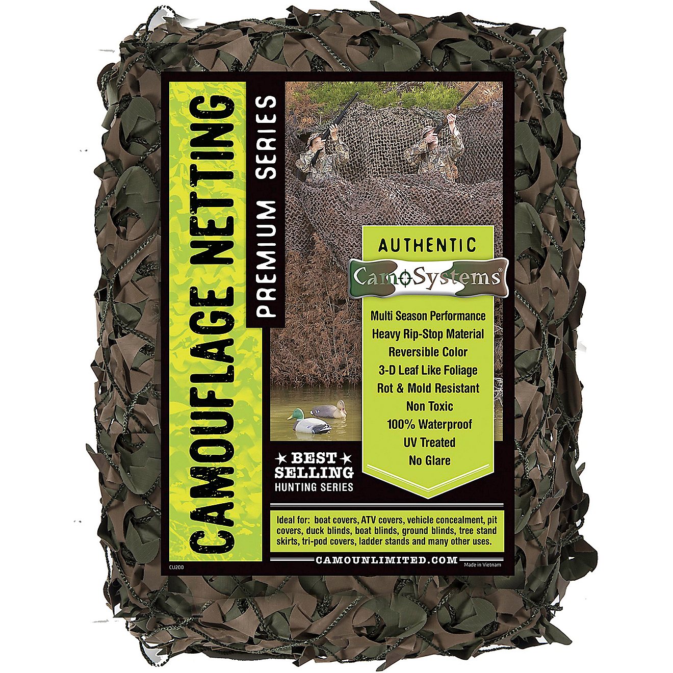 CamoUnlimited Military Basic MS01B CamoSystems 9 ft 10 in Camouflage Netting                                                     - view number 7