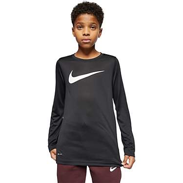 Nike Boys' Dri-FIT Legend Long Sleeve Training T-shirt                                                                          