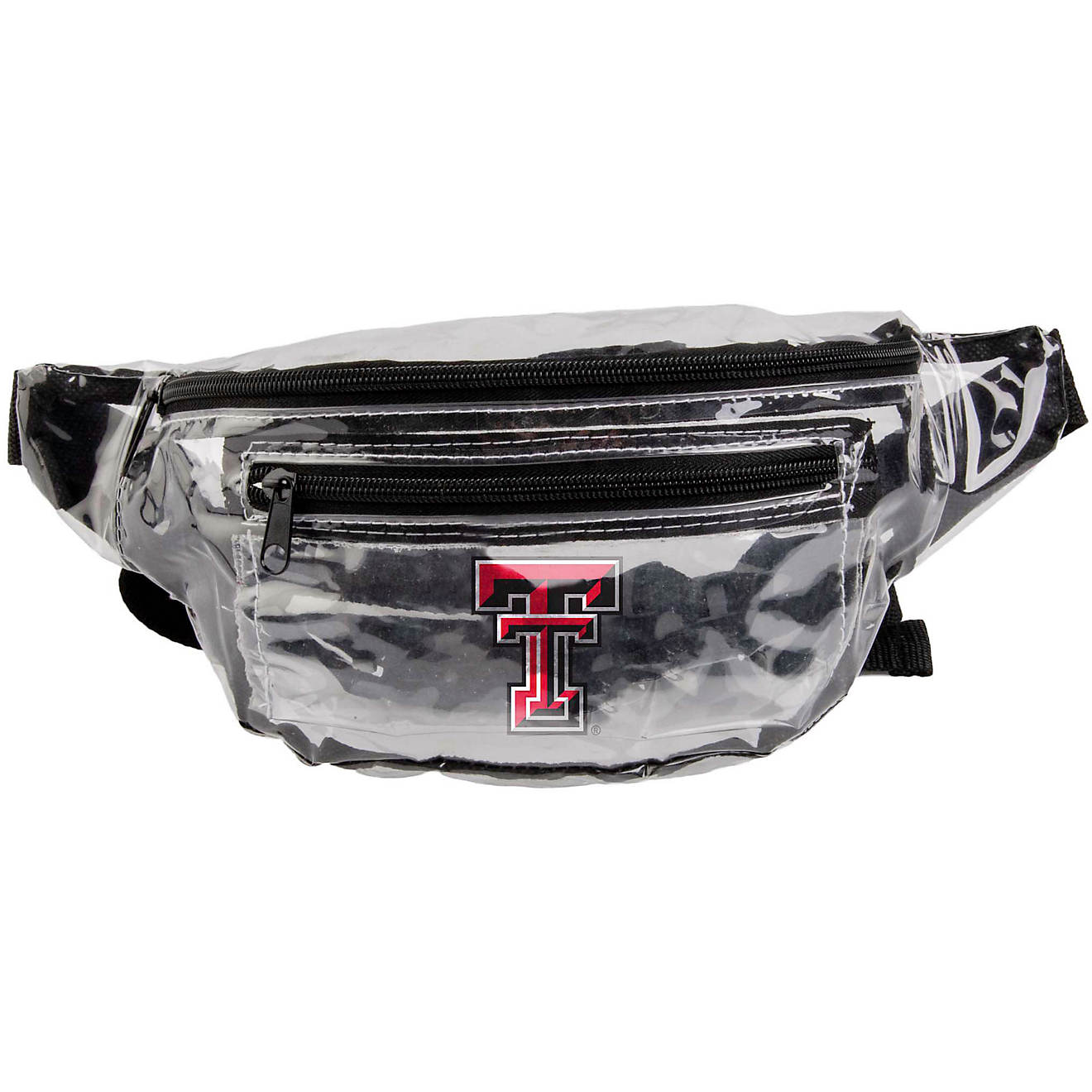 Forever Collectibles Texas Tech University Clear Fanny Pack                                                                      - view number 1