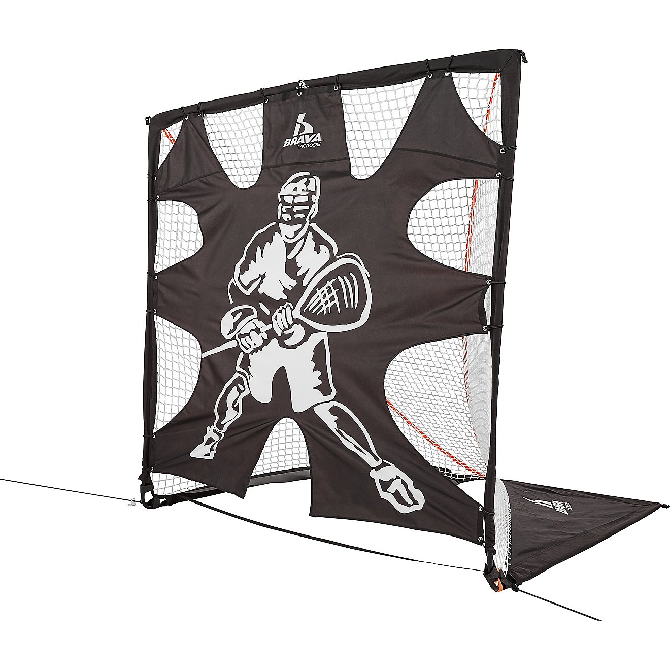 Brava Lacrosse 6 ft x 5.75 ft Pop-Up Lacrosse Goal                                                                               - view number 1