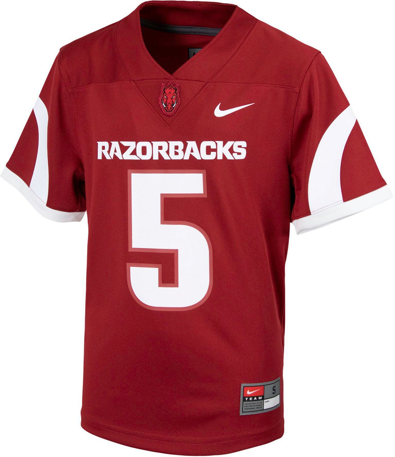 Nike Boys' University of Arkansas Fanwear Replica Football Jersey Academy