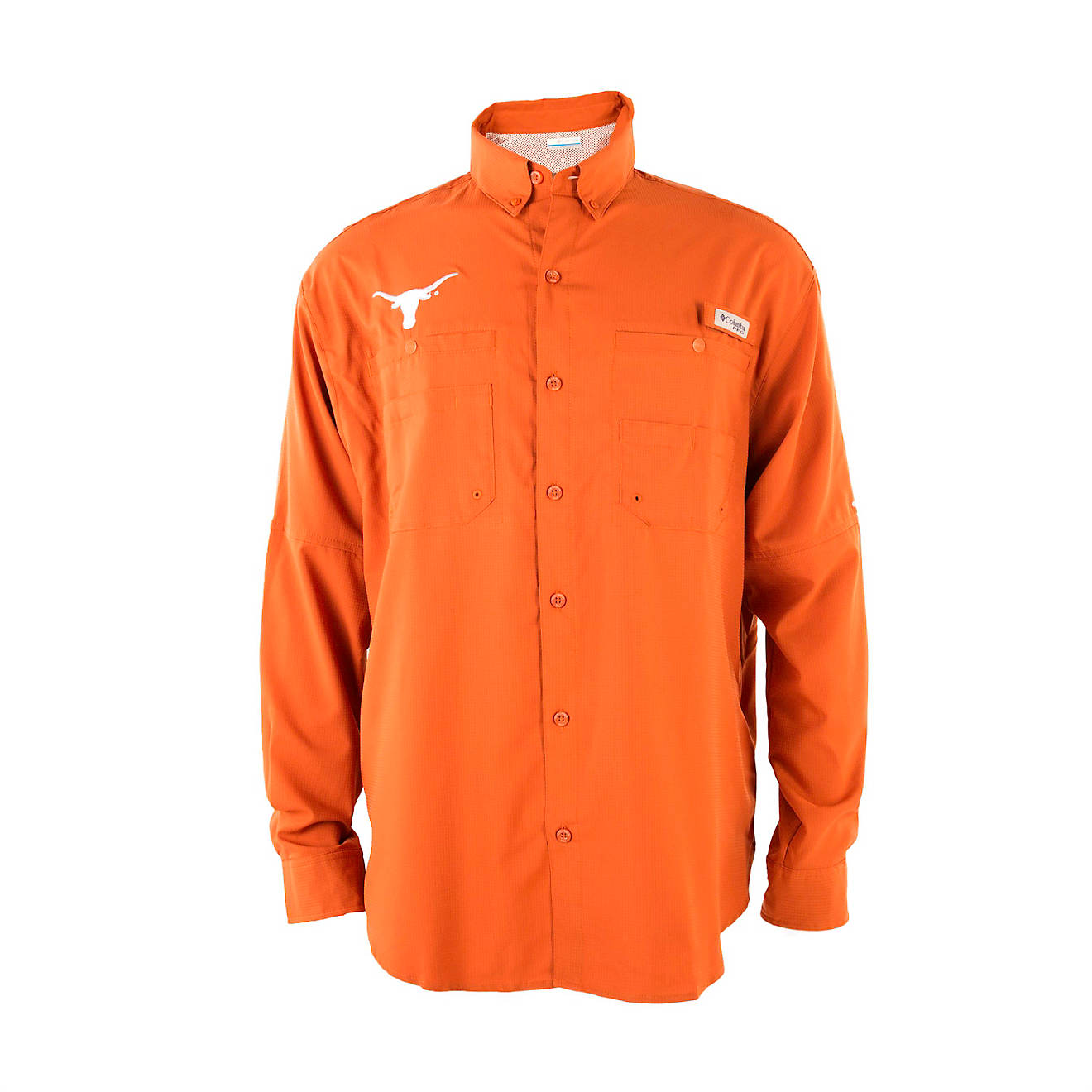 Columbia Sportswear Men's University of Texas Tamiami Button-Down Shirt                                                          - view number 1