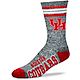 For Bare Feet University of Houston Got Marbled Crew Socks                                                                       - view number 1 image