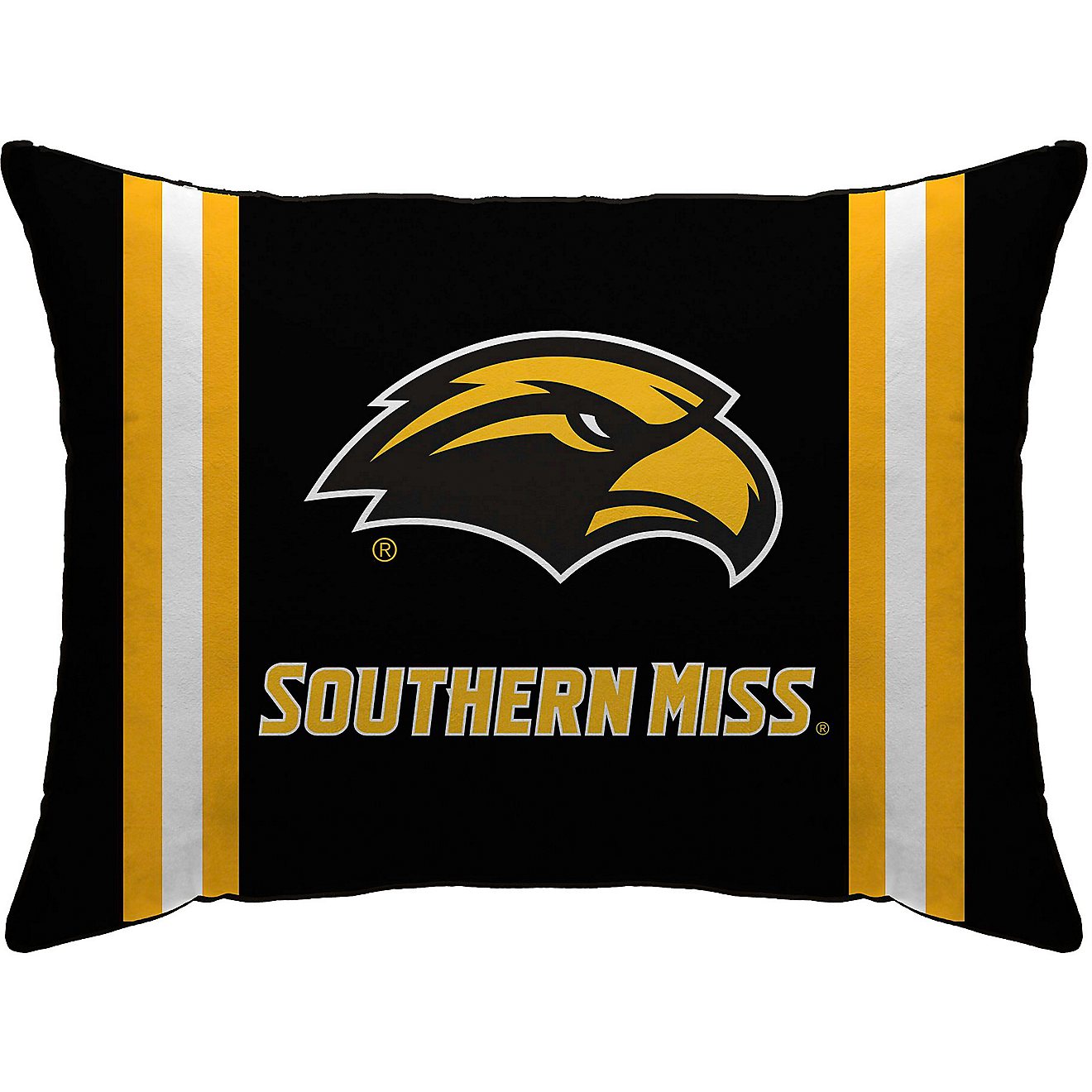 Pegasus Sports University of Southern Mississippi Logo 20 in x 26 in Bed Pillow                                                  - view number 1