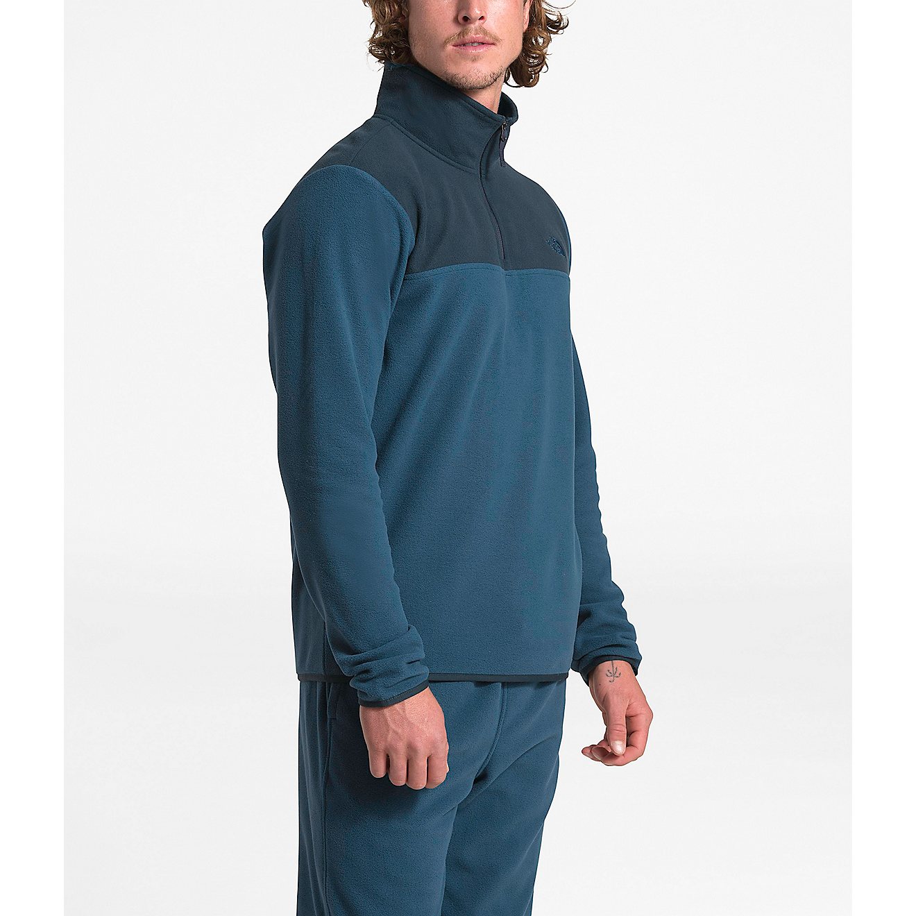 The North Face Men's TKA Glacier 1/4 Zip Pullover                                                                                - view number 3