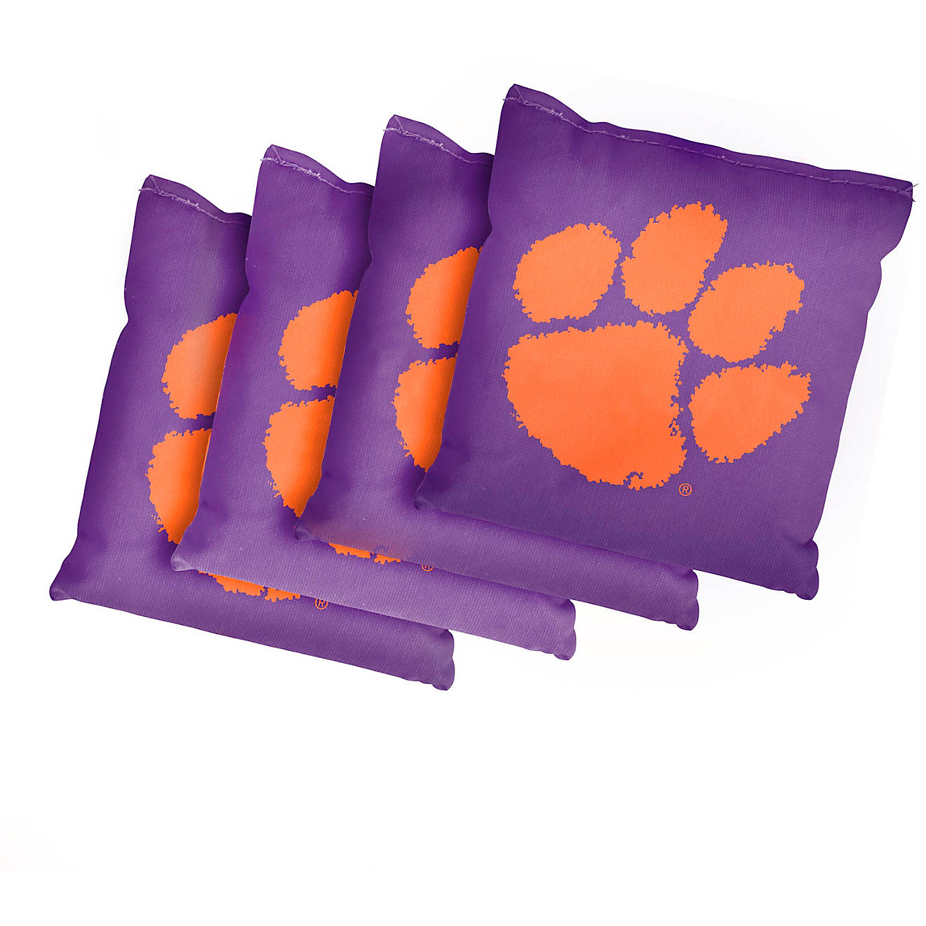 Victory Tailgate Clemson University Cornhole Replacement Bean Bags 4-Pack                                                        - view number 1