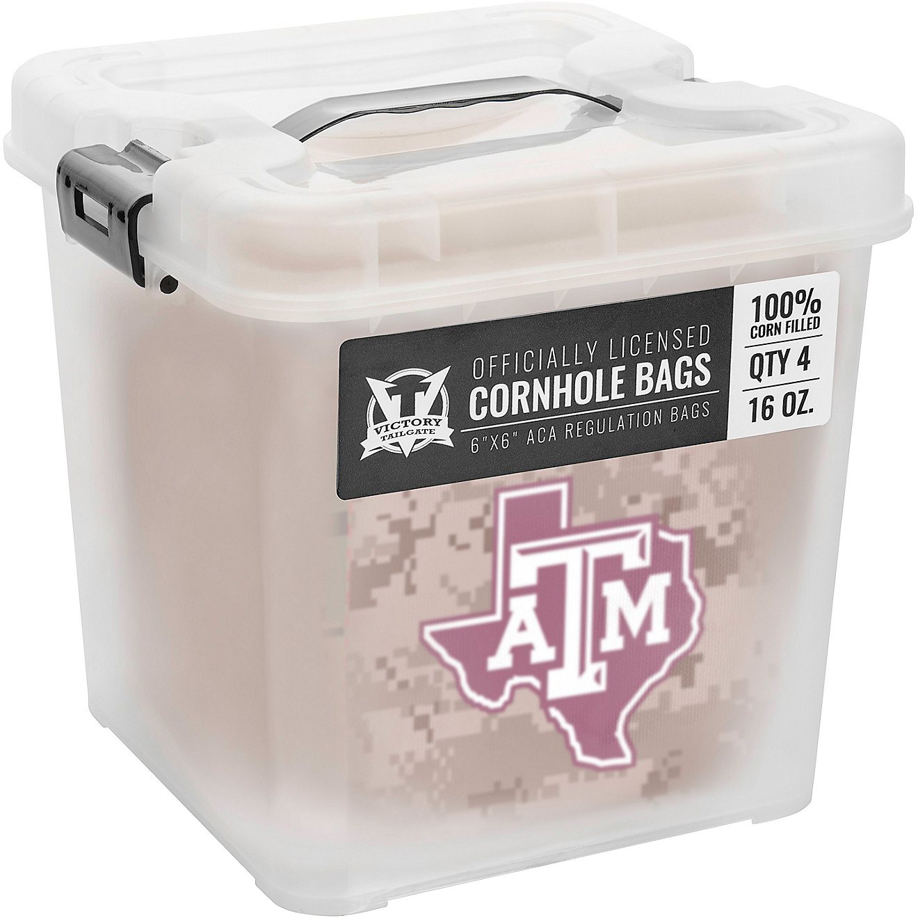 Victory Tailgate Texas A&M Regulation Corn-Filled Cornhole Bag Set, 4-Pack                                                       - view number 5