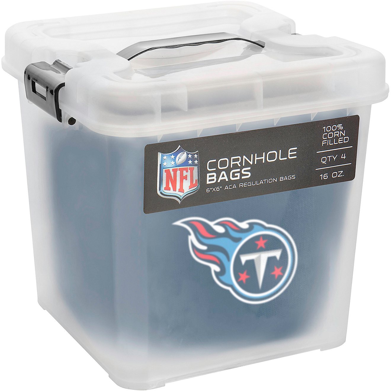 Victory Tailgate Tennessee Titans Regulation Corn-Filled Cornhole Bag Set, 4-Pack                                                - view number 5