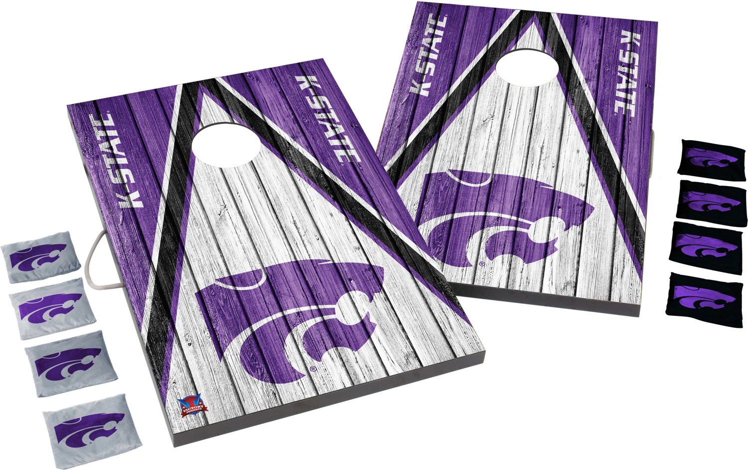 Victory Tailgate Kansas State University Bean Bag Toss Game Academy