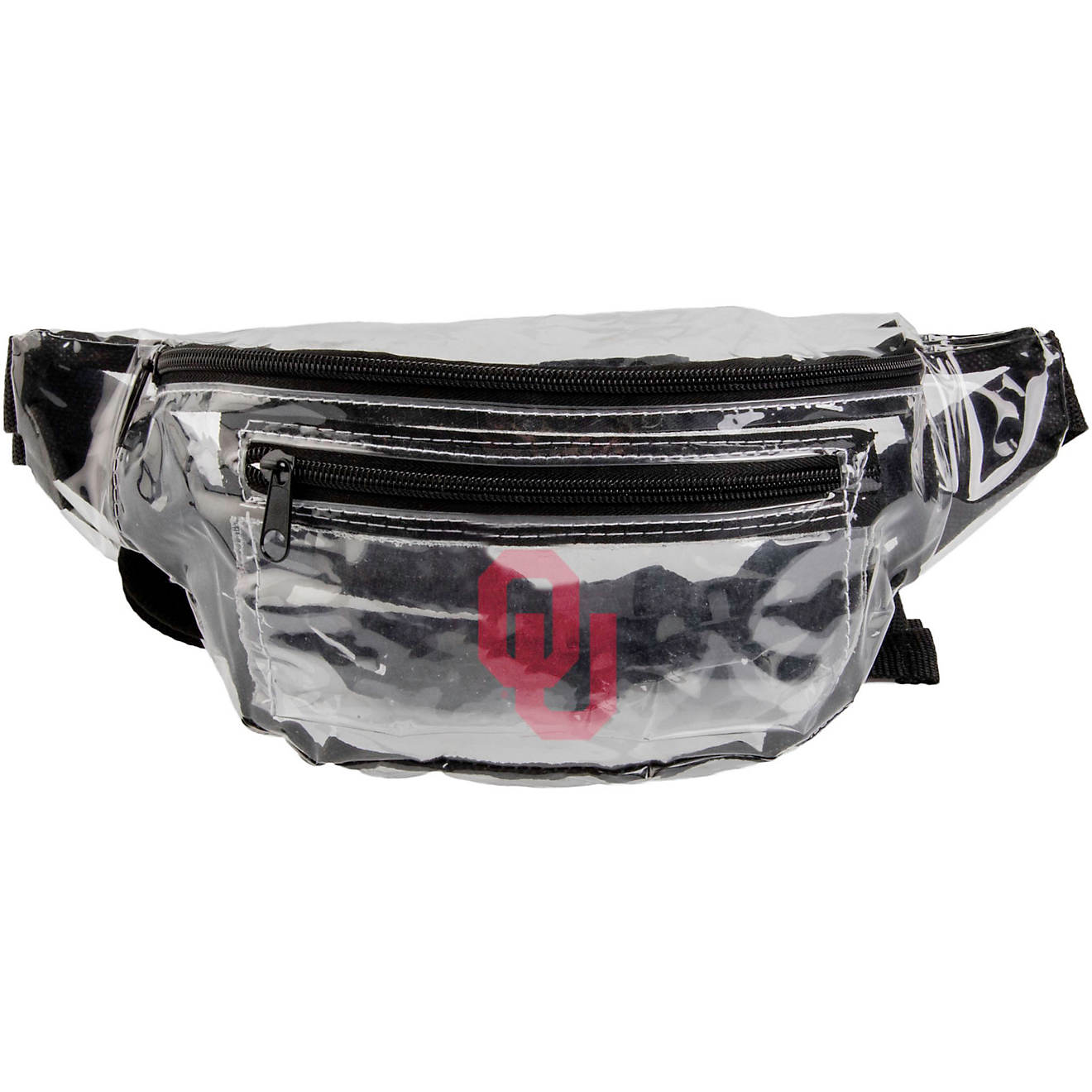 Forever Collectibles University of Oklahoma Clear Fanny Pack                                                                     - view number 1