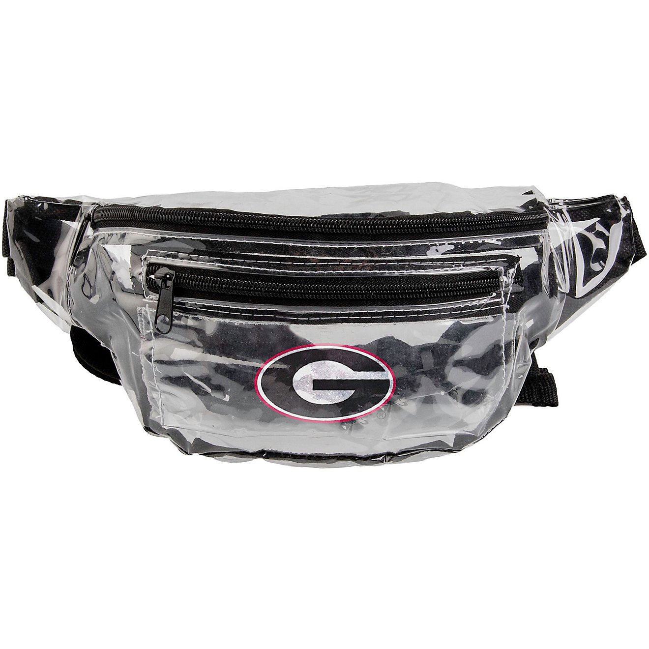 Forever Collectibles University of Georgia Clear Fanny Pack                                                                      - view number 1