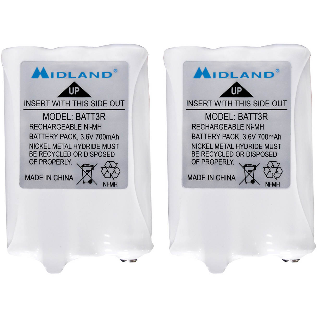 Midland AVP14 Rechargeable Battery 2-Pack                                                                                        - view number 1