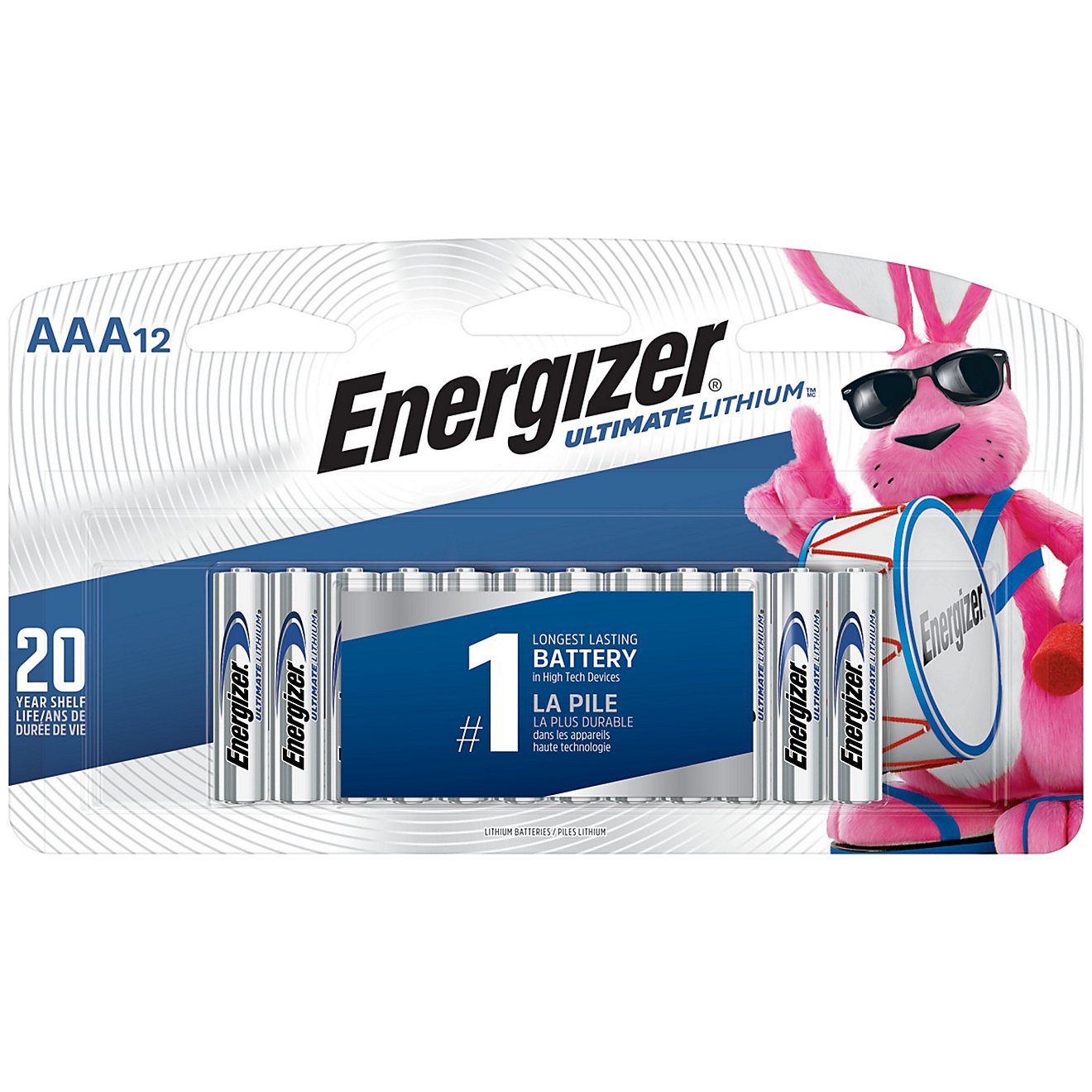 Energizer Ultimate Lithium AAA Batteries 12-Pack                                                                                 - view number 1