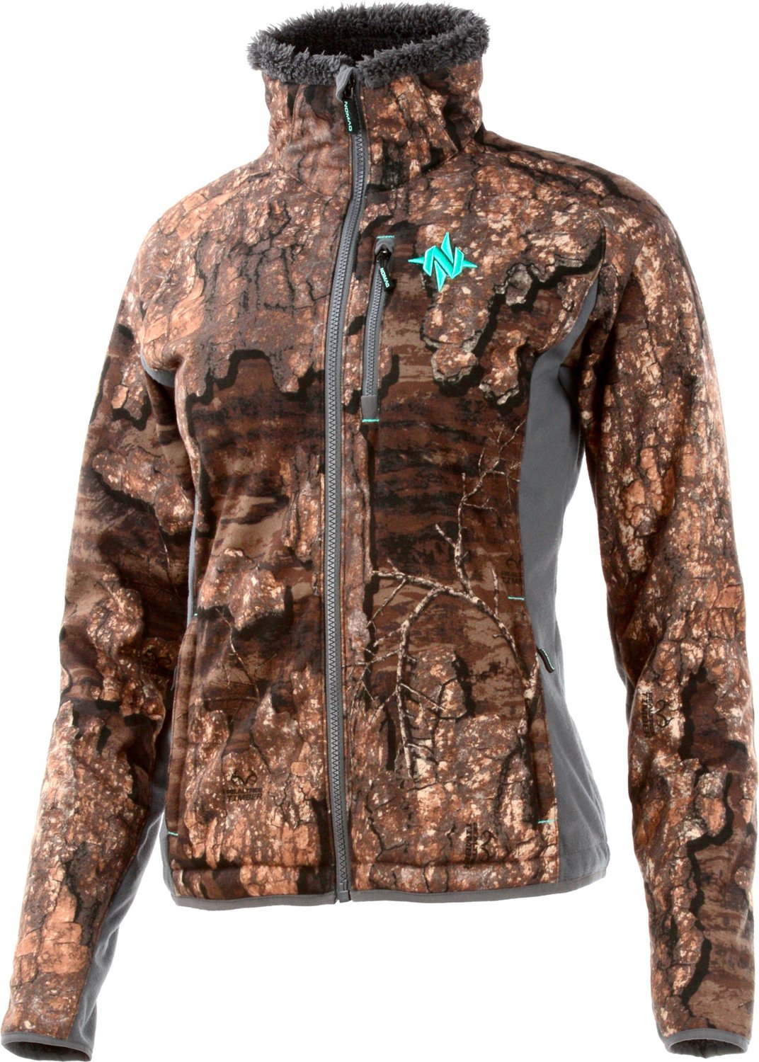 Nomad Women's Harvester Camo Jacket Academy