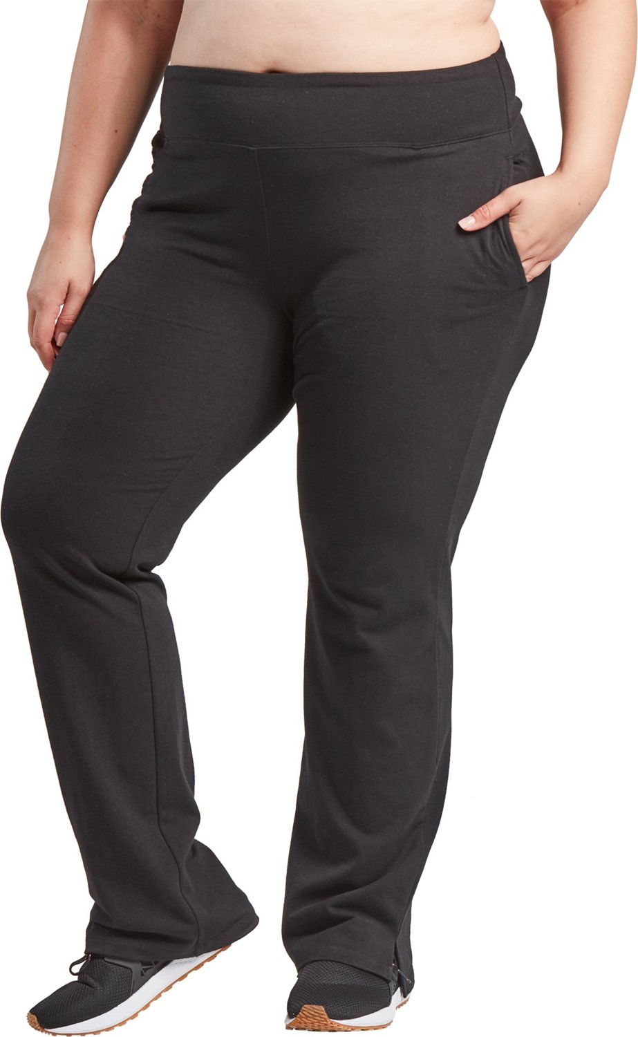 Bcg Womens Plus Size Cotton Wicking Pants Academy