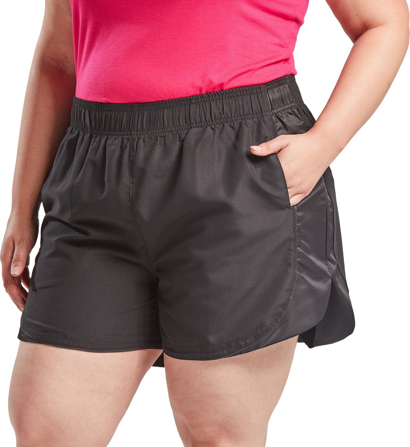 academy plus size nike shorts