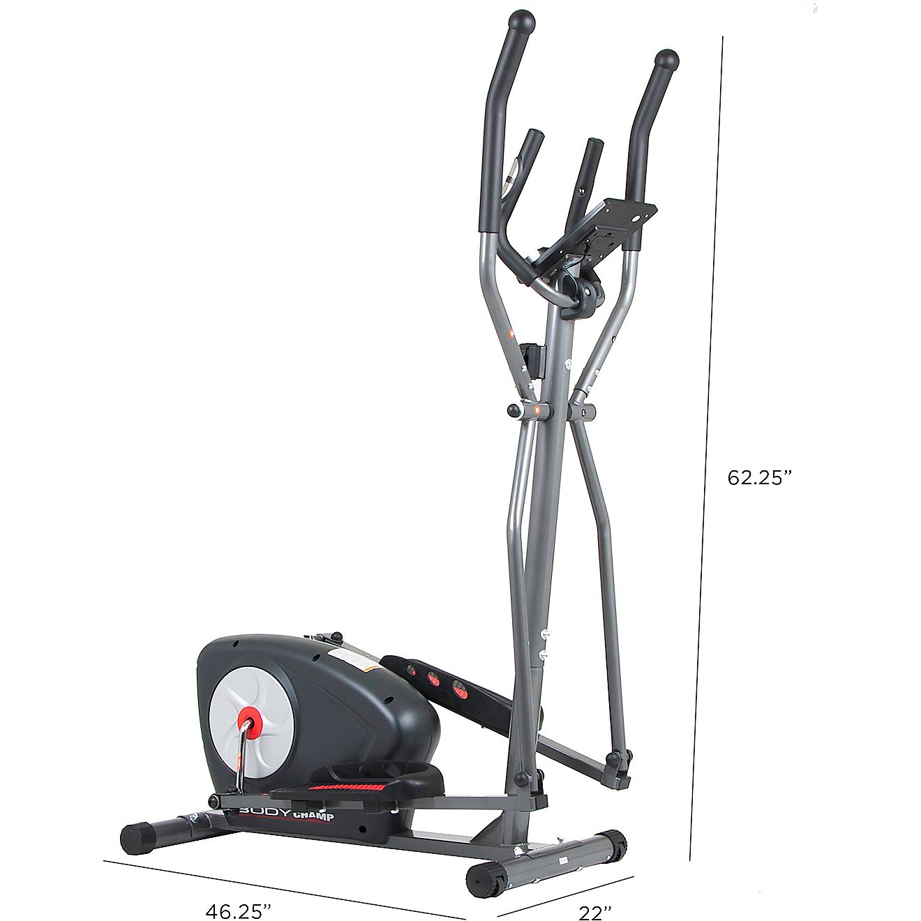 Body Champ Magnetic Elliptical Trainer                                                                                           - view number 4
