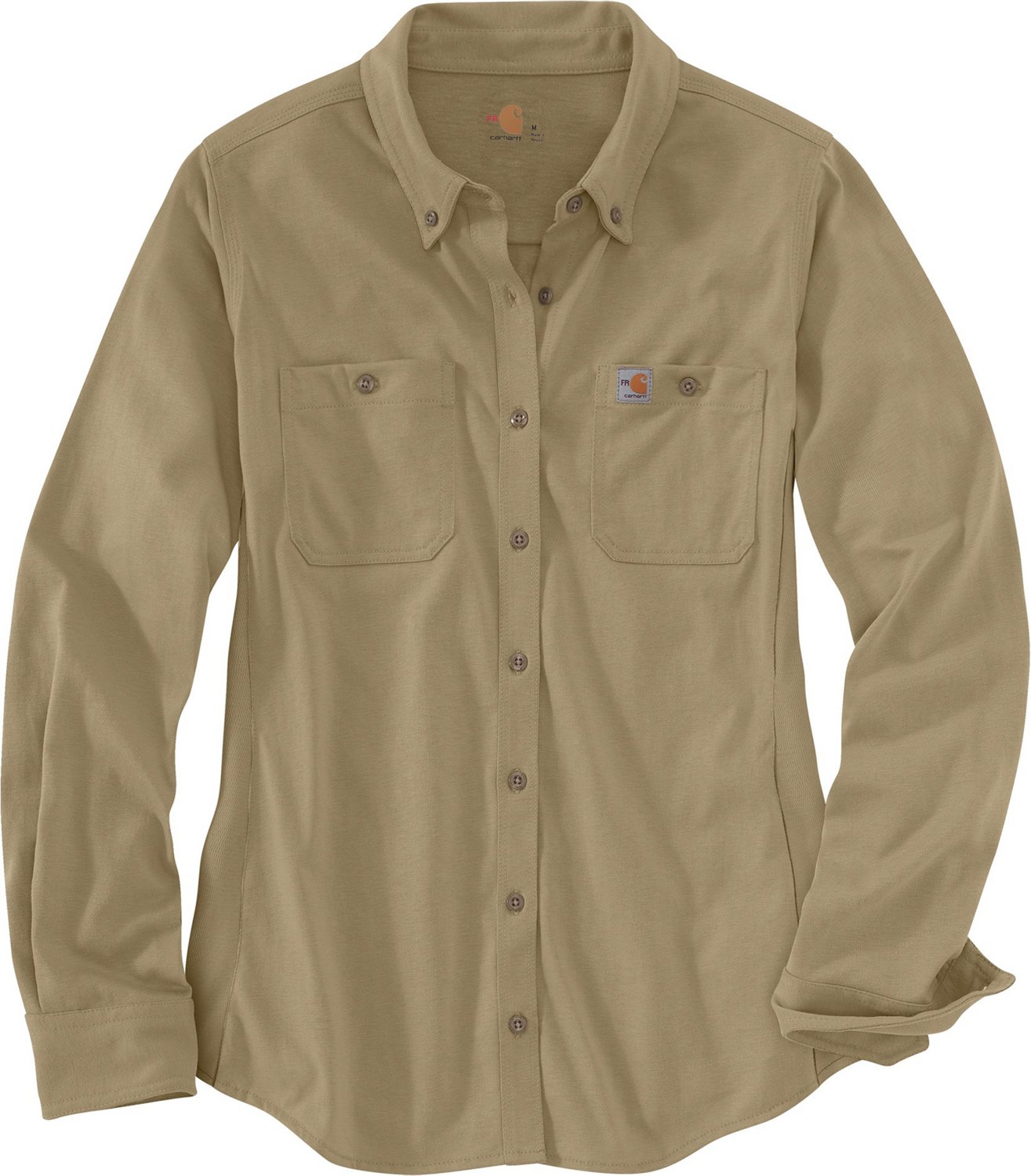 carhartt force button down shirts