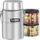 Thermos Stainless King Big Boss Matte Steel 47 oz Insulated Food Jar                                                             - view number 4 image