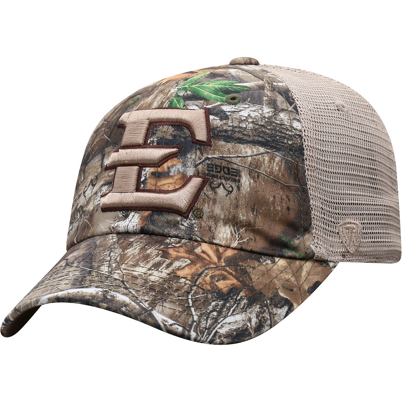 Top of the World Men's East Tennessee State University Acorn Realtree Mesh Cap                                                   - view number 1