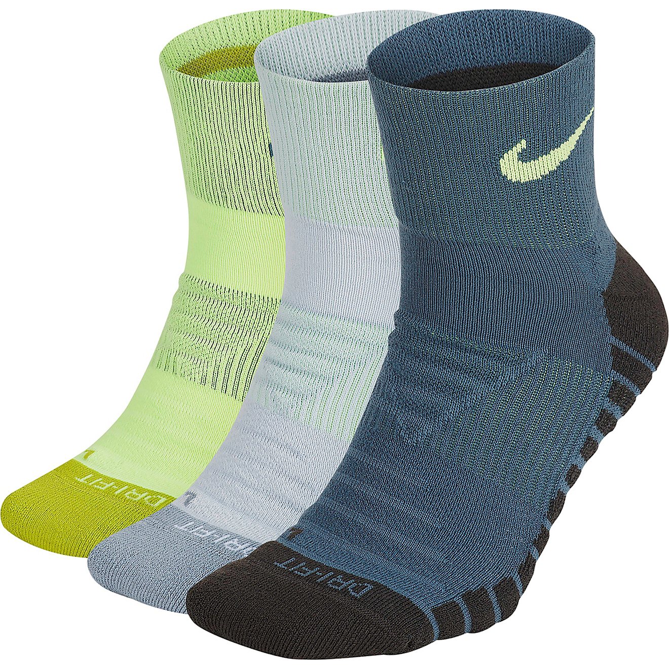 Nike Everyday Max Cushioned Quarter Socks 3 Pack                                                                                 - view number 1