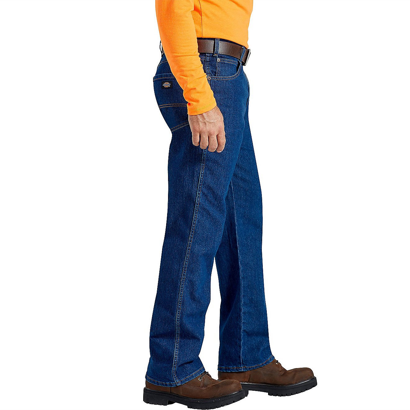 Dickies Men's Active Waist 5-Pocket Flex Jeans                                                                                   - view number 3
