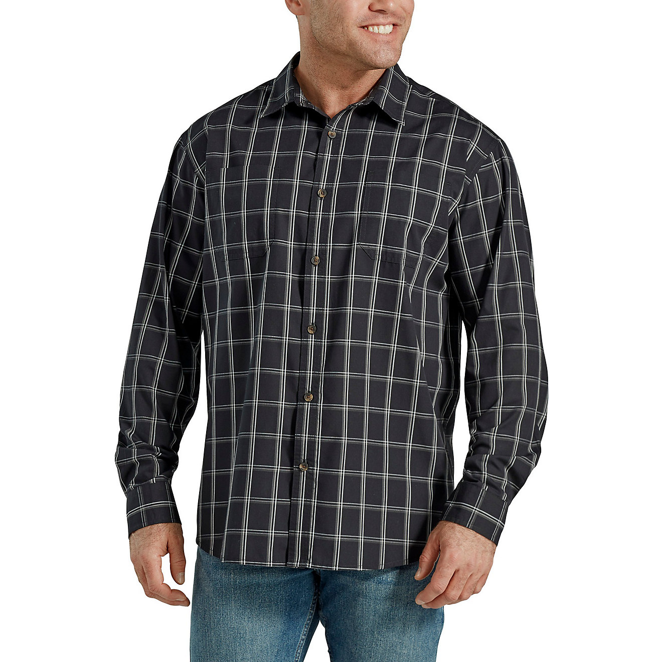 Dickies Men's Relaxed Fit Icon Button Down Shirt | Academy
