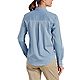 Dickies Women's Stretch Poplin Long Sleeve Work Shirt                                                                            - view number 2 image