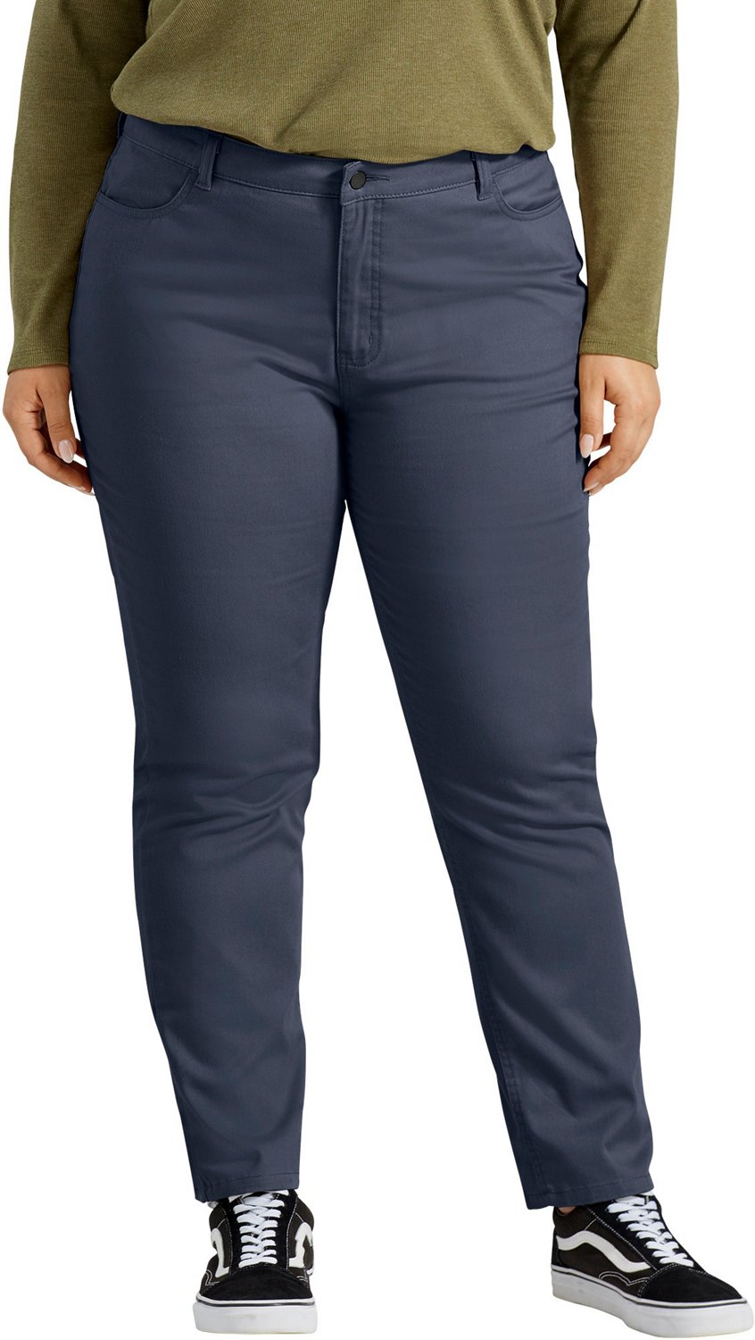 women's blue dickies pants